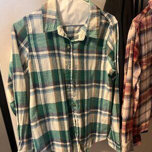 womens flannel shirt